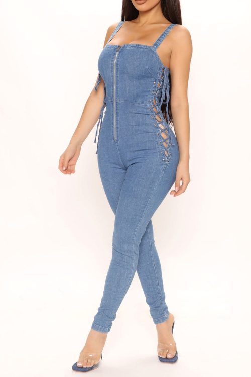 My Fantasy Denim Jumpsuit